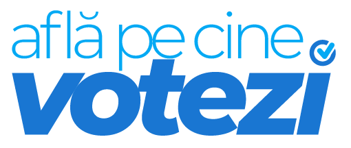 Afla pe cine votezi Logo